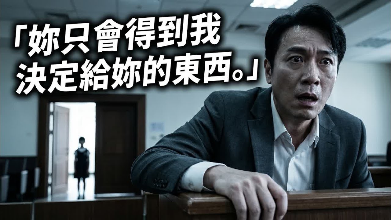 法庭上丈夫冷笑我人老珠黃，逼我淨身出戶。法官傳喚最後證人，他8歲祕密女兒一進門，他瞬間嚇到腿軟。