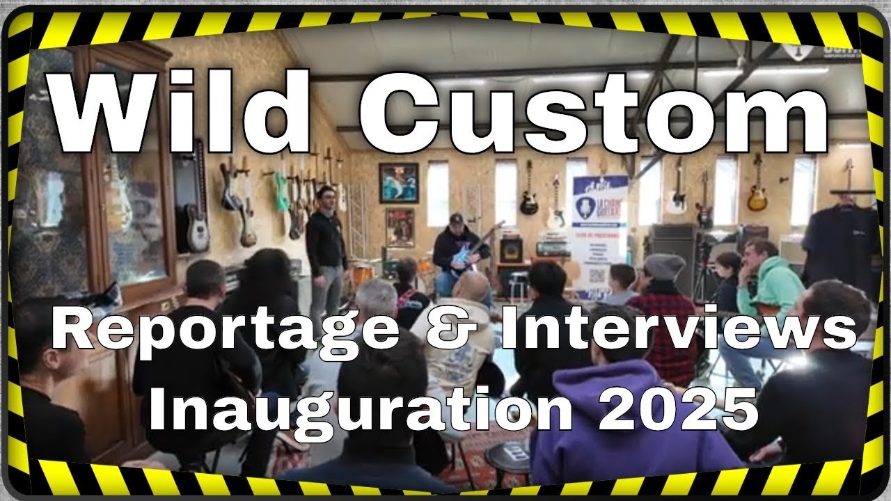 Wild Custom Guitars : inauguration du nouveau showroom