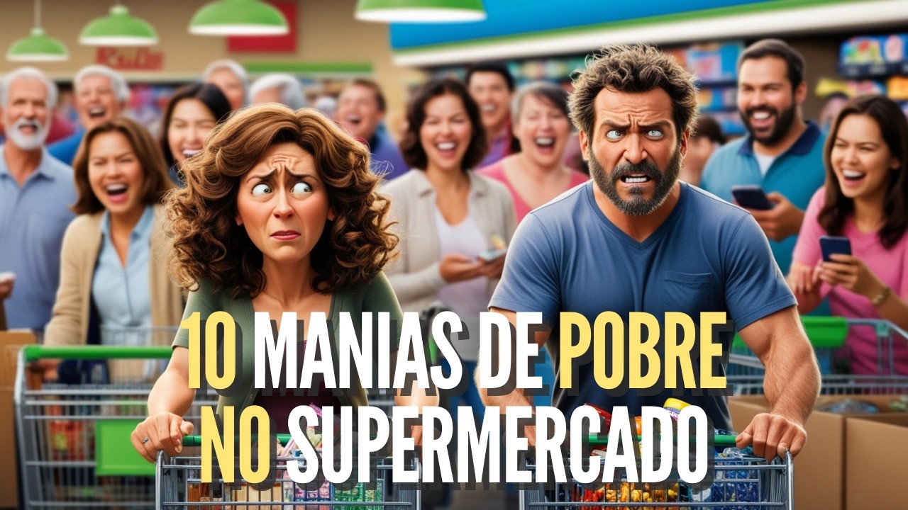10 MANIAS DE POBRE NO SUPERMERCADO | Pobre no Bostil