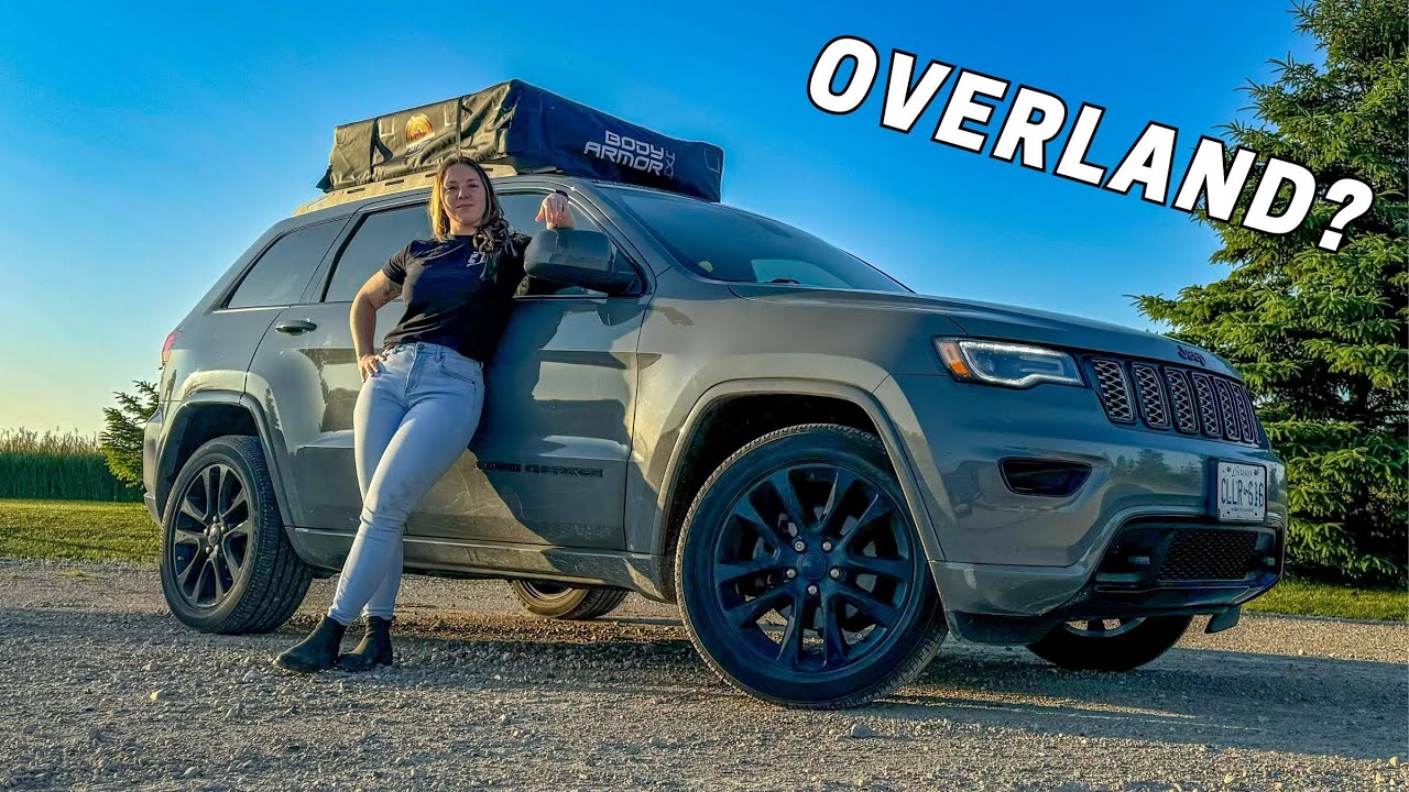 Ultimate Overland Setup: 6 Monkeys Low Profile Roof Rack & Rooftop Tent on Grand Cherokee WK2