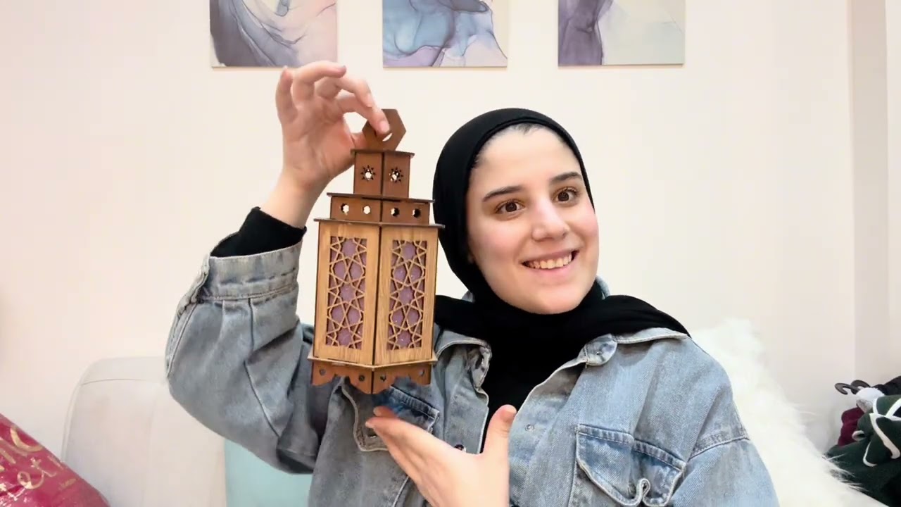 تجهيزات وزينه رمضان في بيتنا 🙈❤️