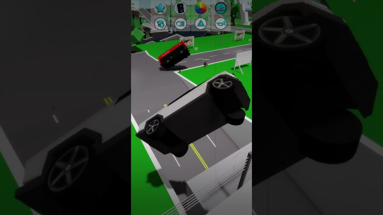 BROOKHAVEN CAR CRASH KEROSENE 😱😭 #shorts #roblox