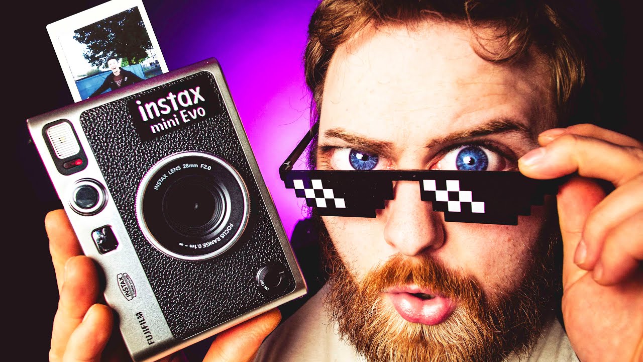 Подробный обзор Fujifilm Instax Mini EVO | Лучшая МИНИ-камера?