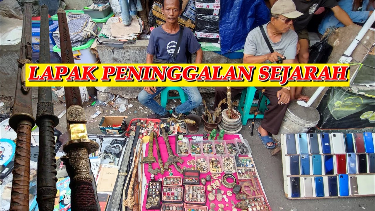 Benda PUSAKA dan BARANG ANTIK  ‼️ di Pasar loak Jembatan Item Jatinegara