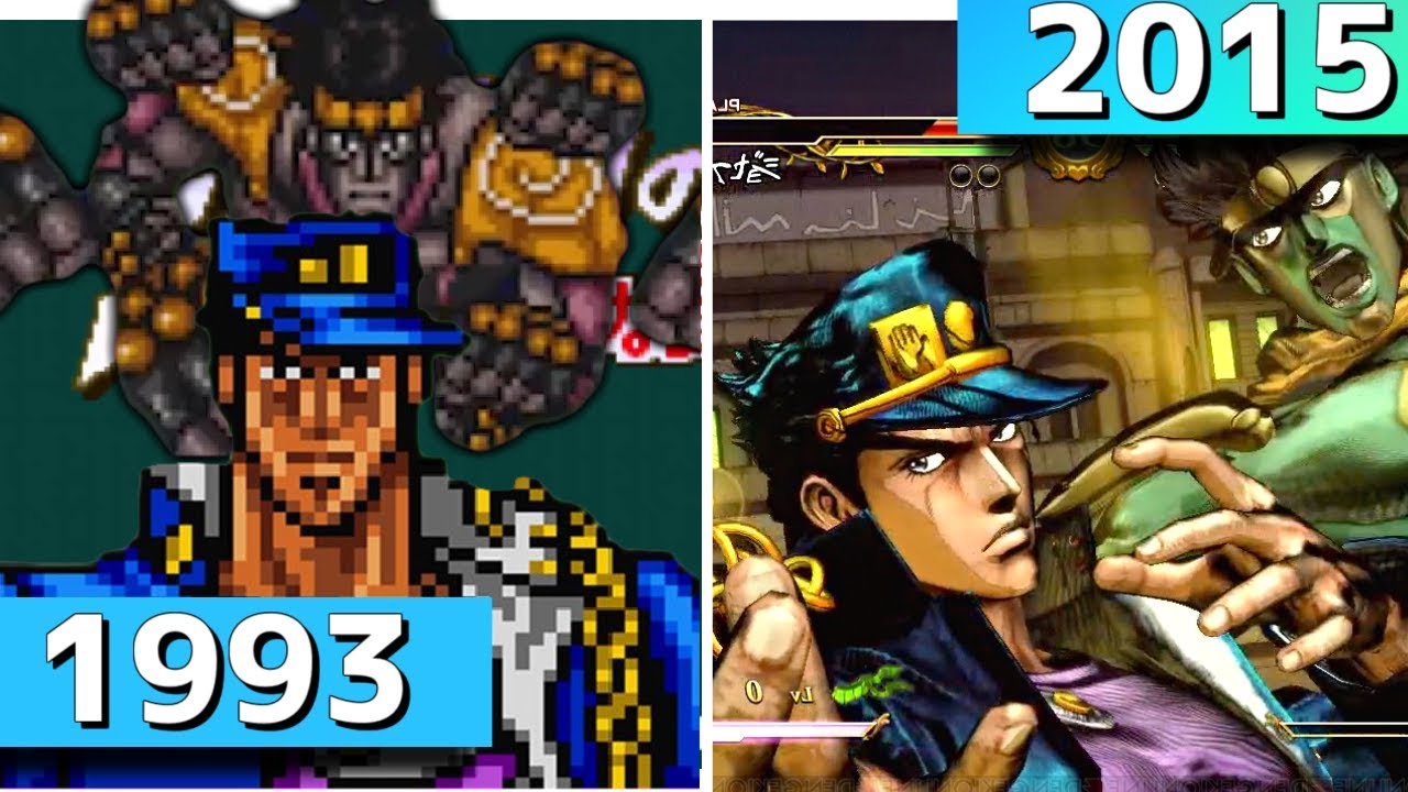 ジョジョの奇妙な冒険 進化の歴史(1993-2017)