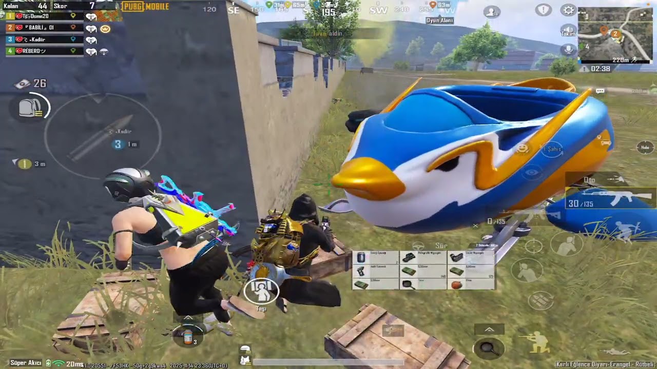 Erangel'da ilk maçımızda ilk winimiz! PUBG MOBİLE