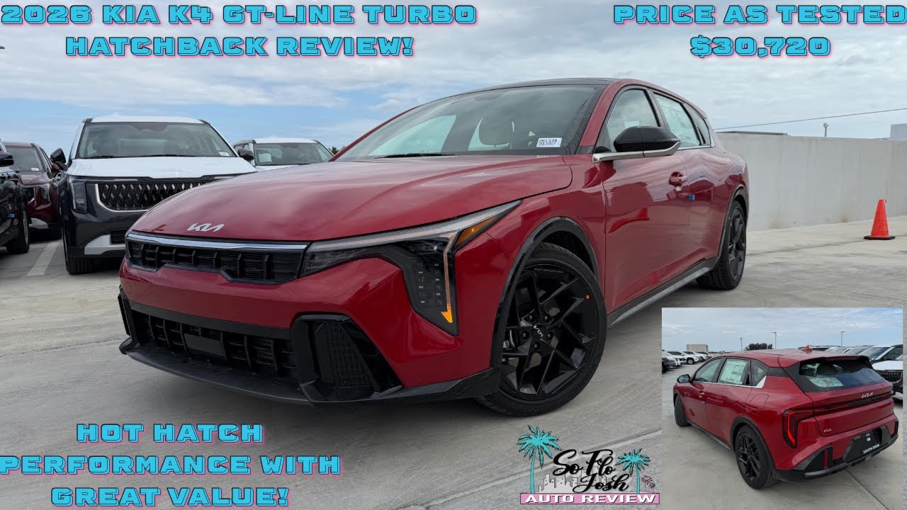 Обзор хэтчбека Kia K4 GT-Line Turbo 2026 года. Лучший ли это хэтчбек в своем сегменте?