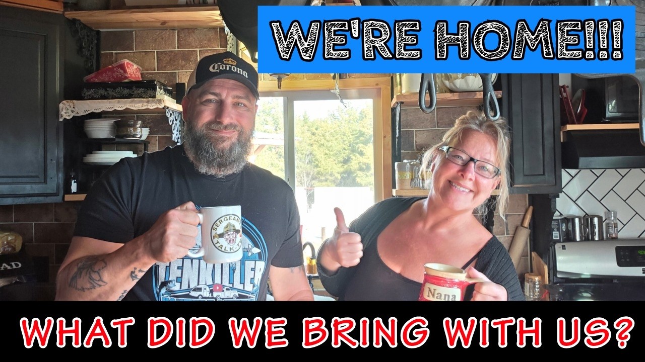 WE'RE HOME! 