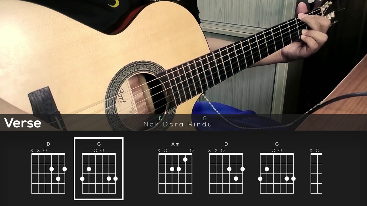 Nak Dara Rindu - P Ramlee(Chord Tutorial)