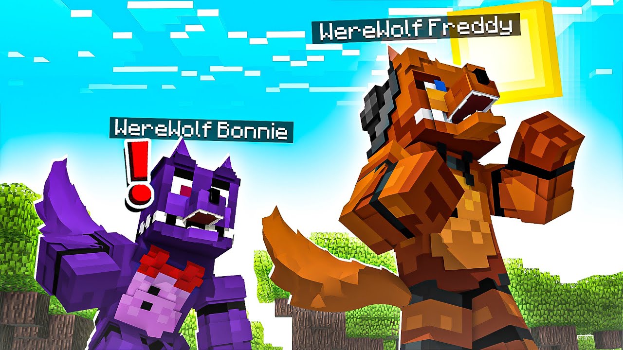Werewolf Freddy Becomes ALPHA WOLF Freddy | Minecraft Five Nights at Freddy’s FNAF Roleplay