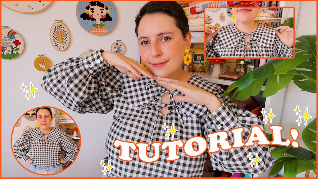 BLUSA MANGA LARGA PARA EL OTOÑO! - TUTORIAL - PASO A PASO PARA APRENDER A COSER!