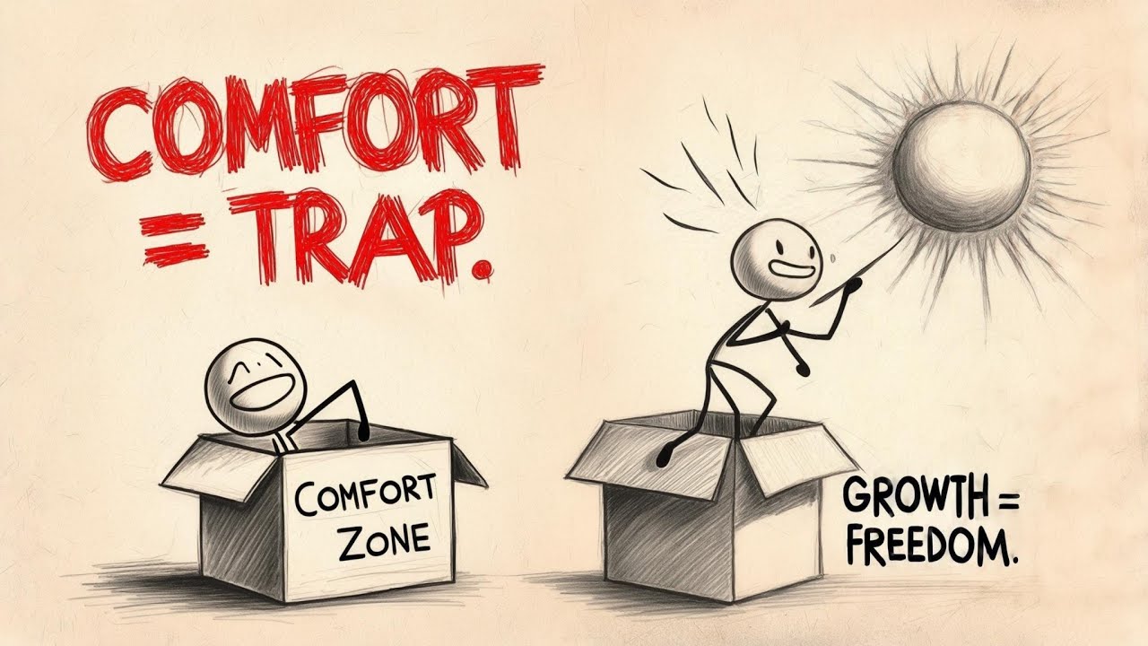 The Comfort Zone Trap 😴➡️💪 (How to Escape It)