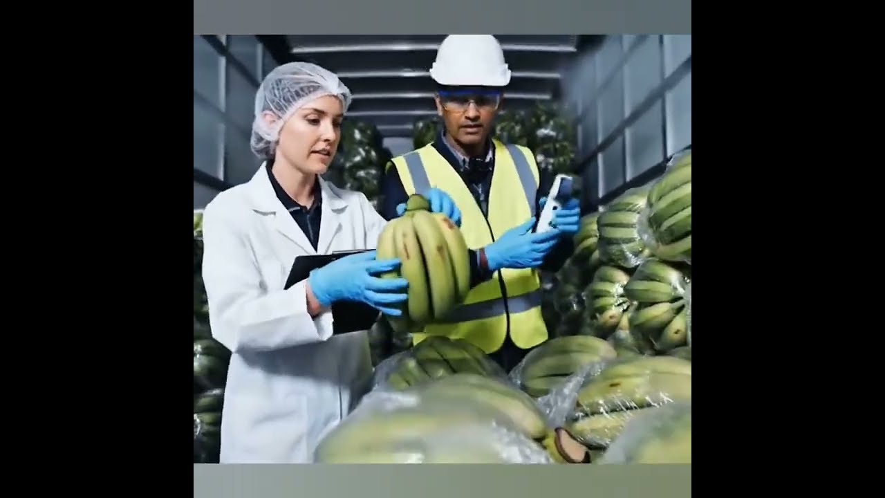 inside the banana ice cream factory #how delicious ice cream 🍨 is made from good bananas 🍌#icecream 