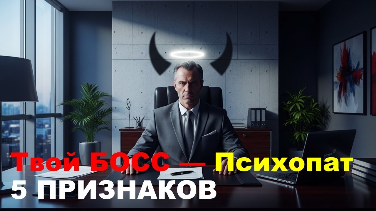 5 Признаков Что Ваш Босс — Психопат | Корпоративная Психопатия
