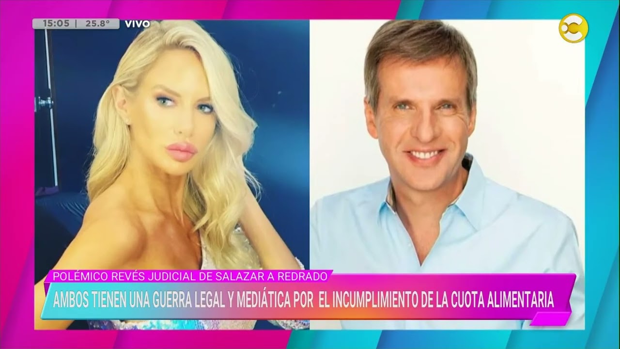 Luciana Salazar en guerra con Martín Redrado por la manutención de su hija │VLC│13-03-26