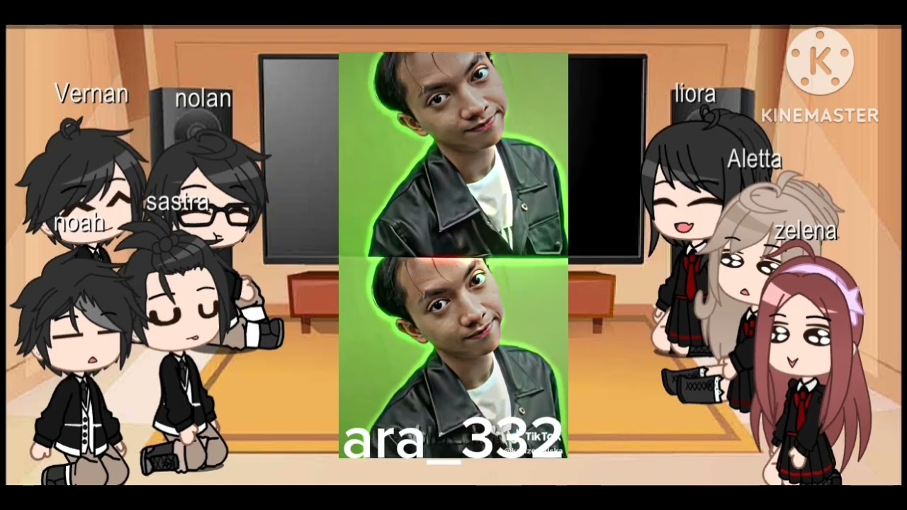 Part 2| love academy react love academy