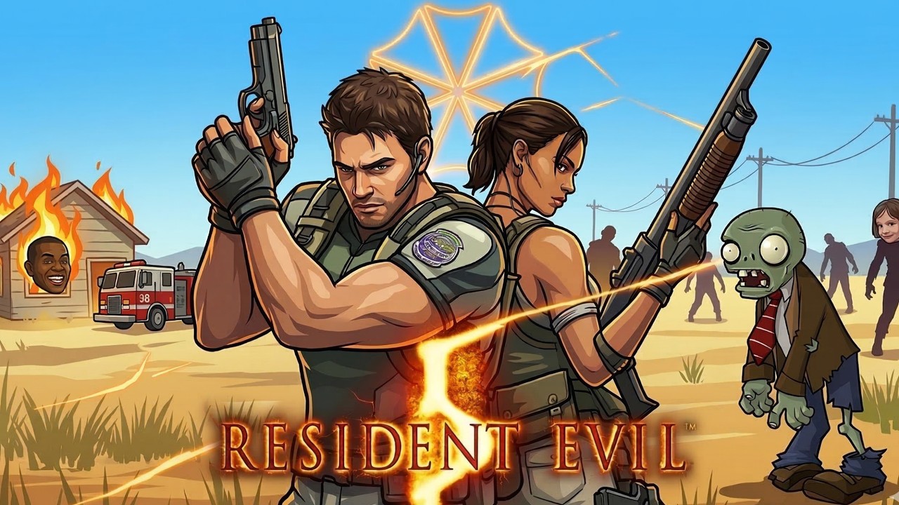Resident Evil 5 Steroid Hindi Livestream