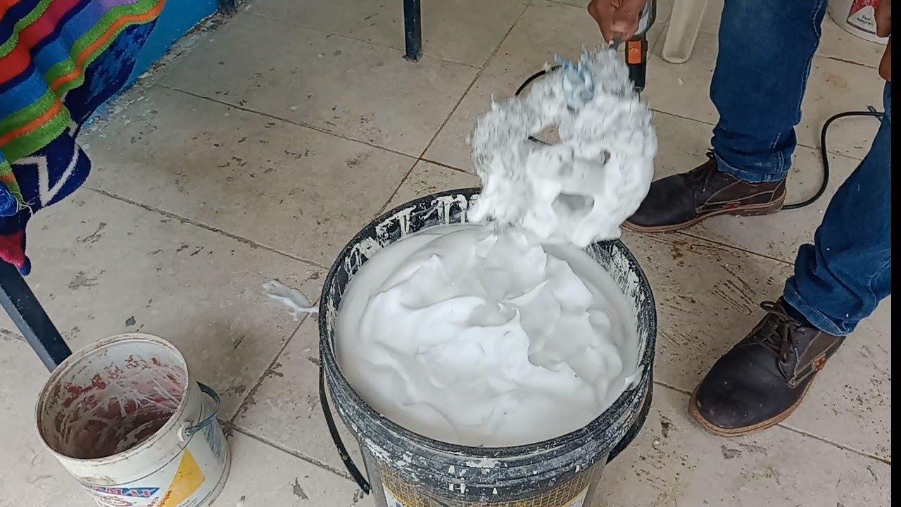 La forma más fácil y económica de hacer espuma para el concreto celular sin generador de espuma.