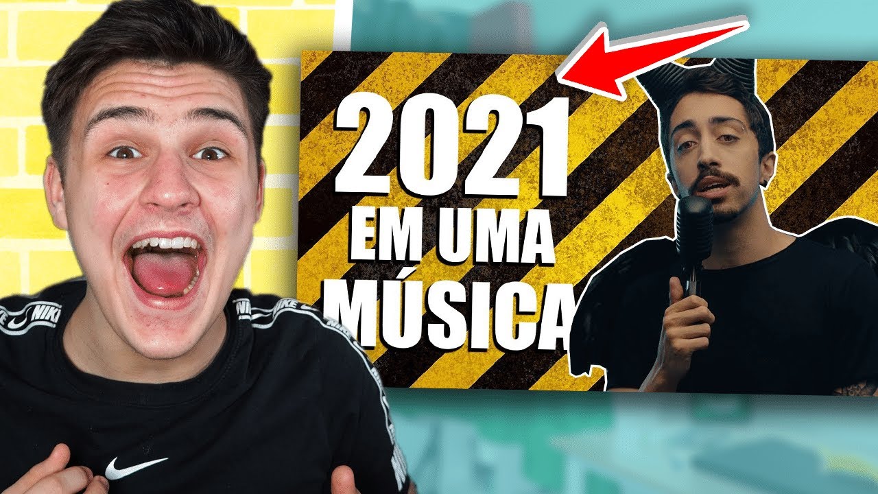 2021 EM UMA MÚSICA - Lucas Inutilismo | 🇬🇧 Gringo Britânico Reagindo / Reaction