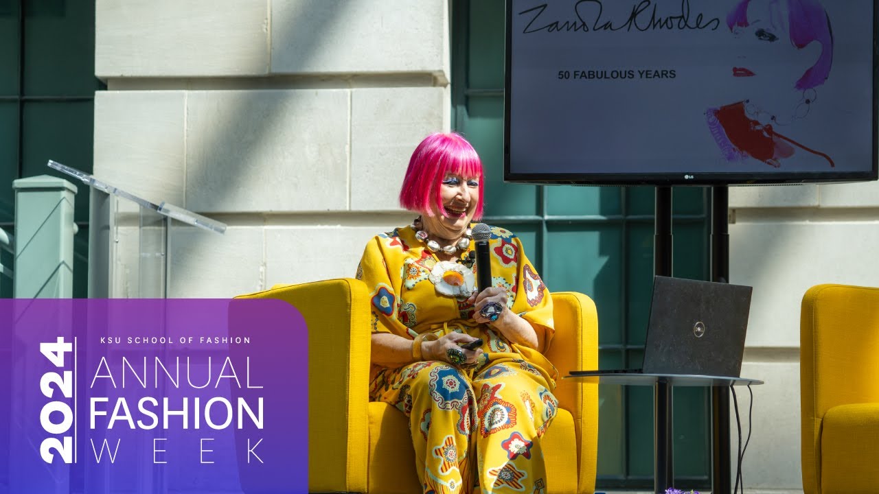 2024 Hall of Fame Lecture – Dame Zandra Rhodes