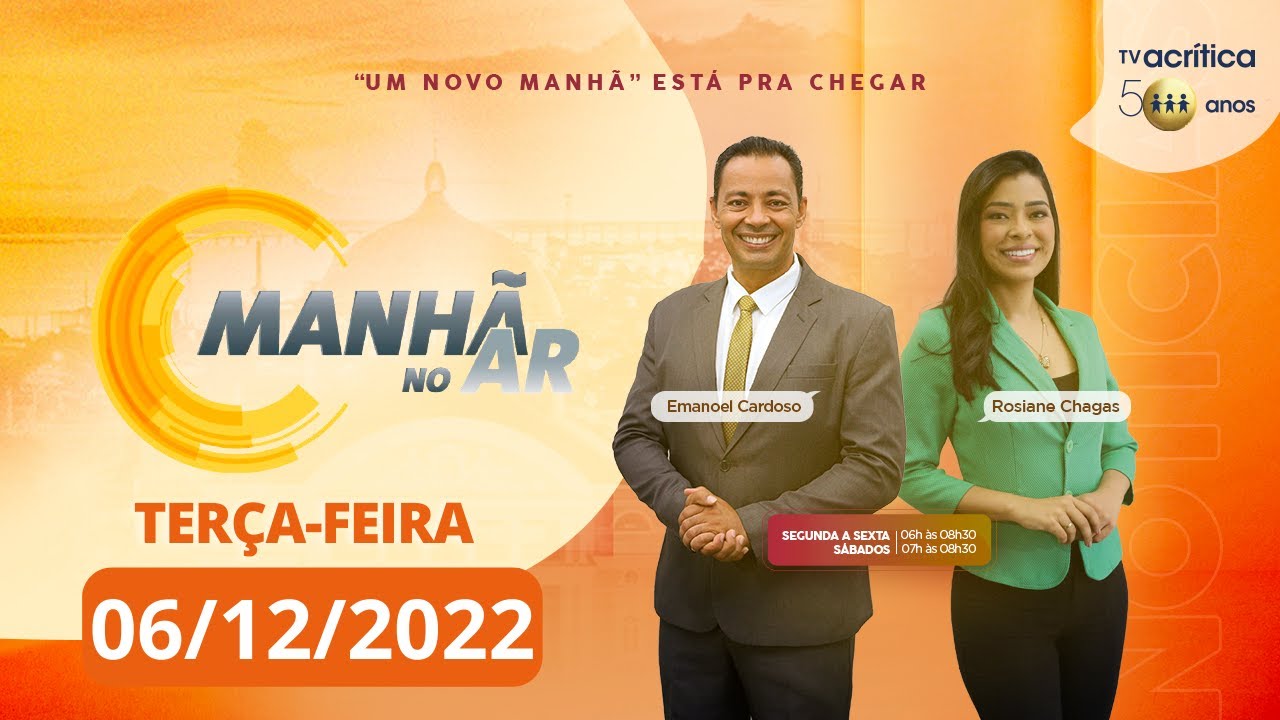 PROGRAMA MANH&Atilde; NO AR | 06/12/2022