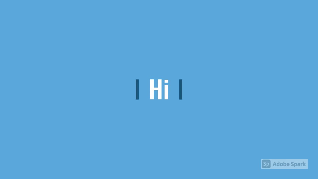 Hi First Video