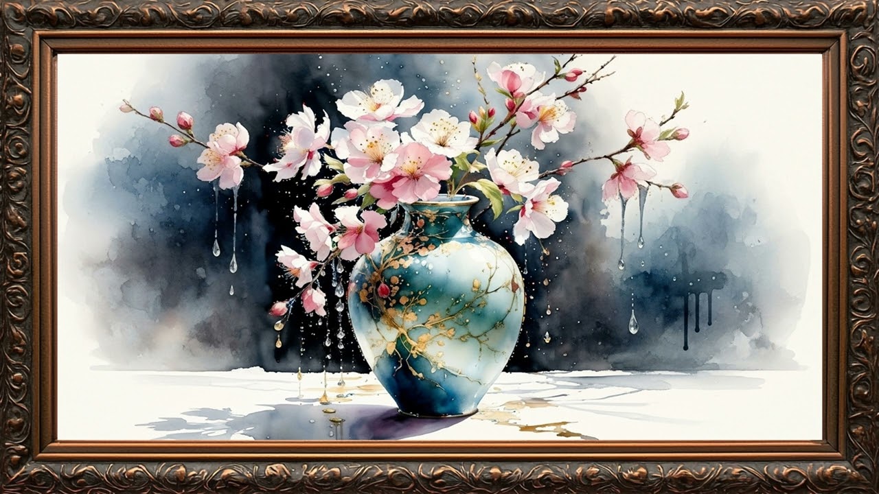 Vintage TV Frame Oil Painting Collection 🎨 Classic Art Loop for Smart TV Wall Décor (4K UHD)