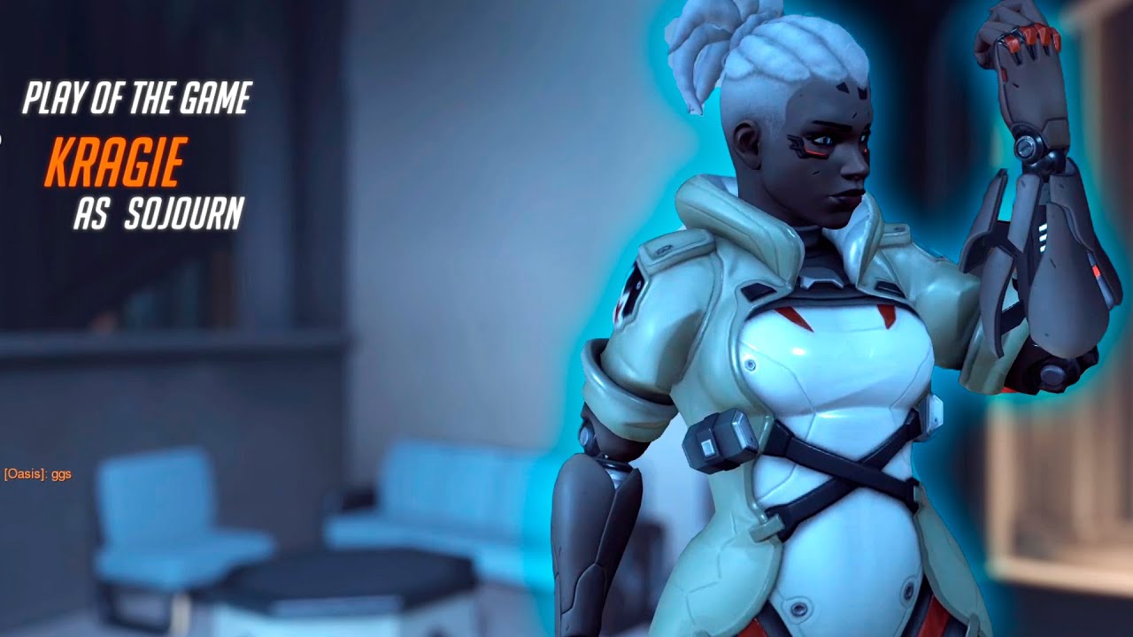 OW 2 - Kragie showing his Sojourn skill - POTG! [ Overwatch 2 Beta ]