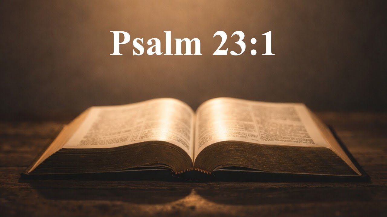 The Lord Is My Shepherd — I Will Not Lack 🤍