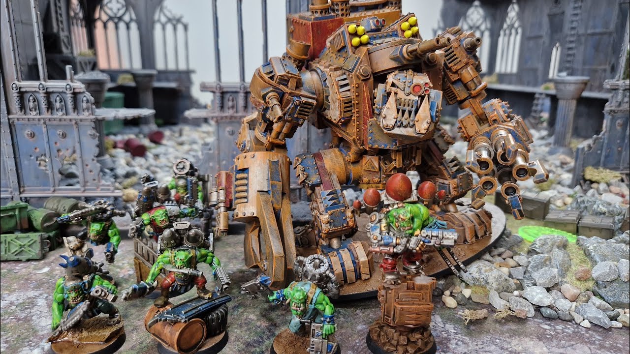 Orks vs Space Marines, Warhammer 40k battle report