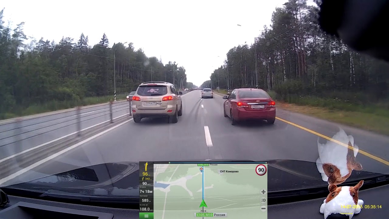 М10 Россия Москва-Санкт-Петербург по трассе М10-М11 лето 2018