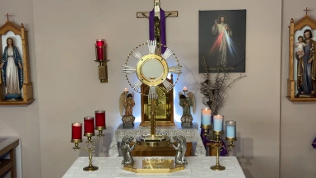 LIVE Eucharistic Adoration - Sisters of Divine Mercy