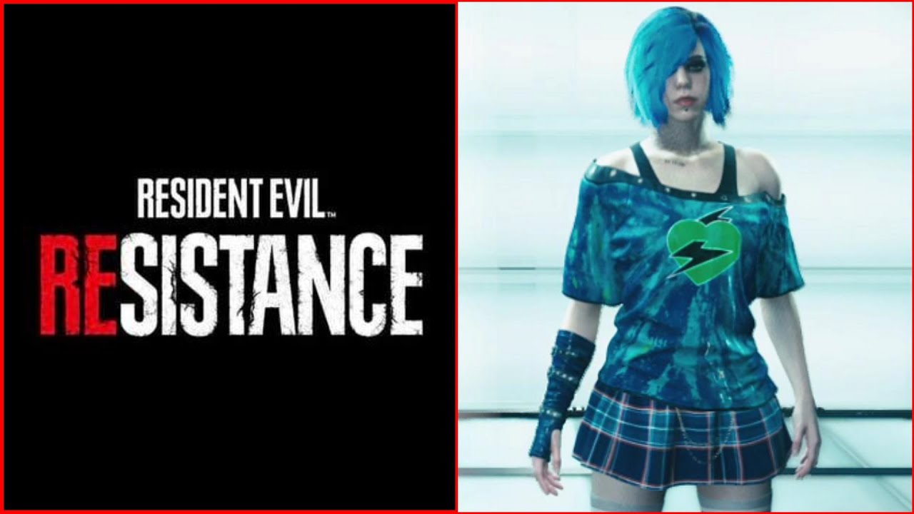 Resident Evil Resistance - January I'm Blue Outfit (Gameplay)