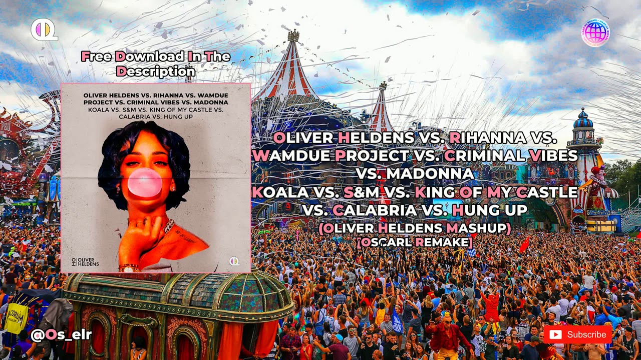 Koala vs. S&M vs. King Of My Castle vs. Calabria vs. Hung Up (Oliver Heldens Mashup) [OscarL Remake]