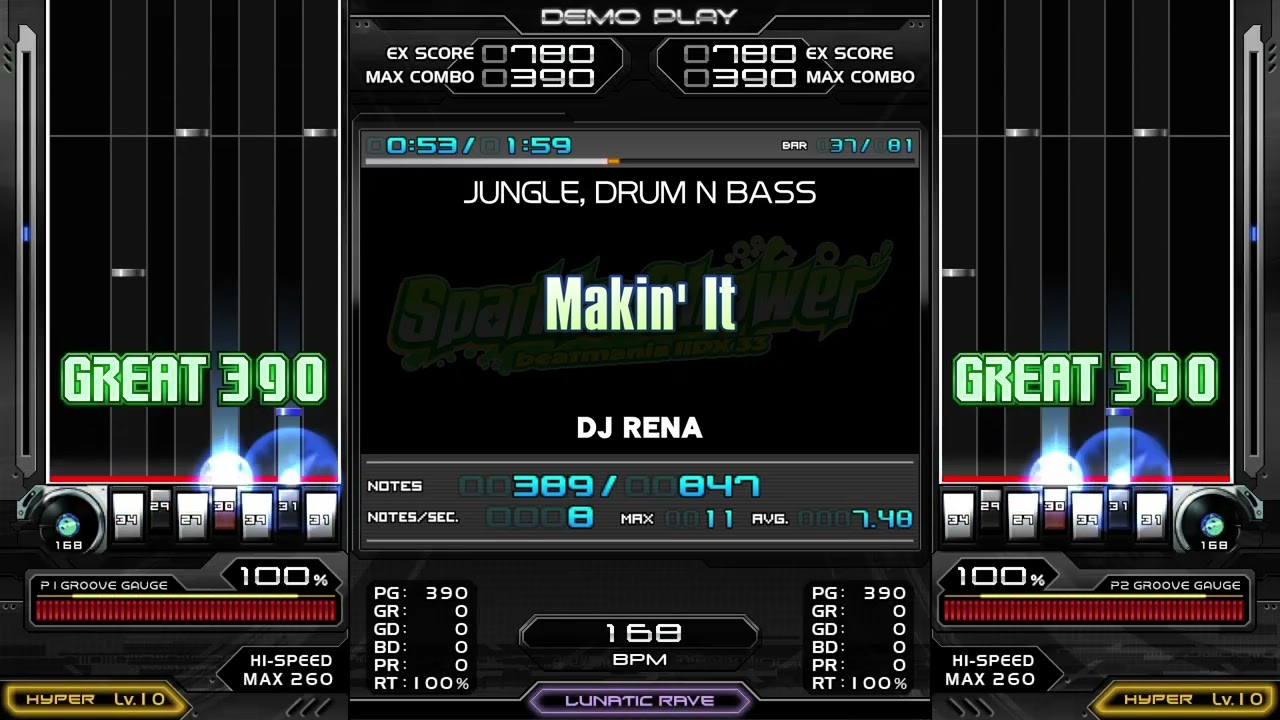Makin' It (SPH) 譜面確認/皿ハンドクラップ [仮]
