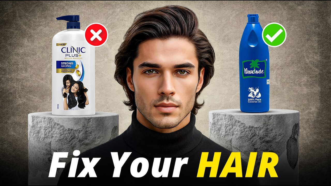 How To Fix Your Hair | Ultimate Haircare Guide For Men | हिंदी में