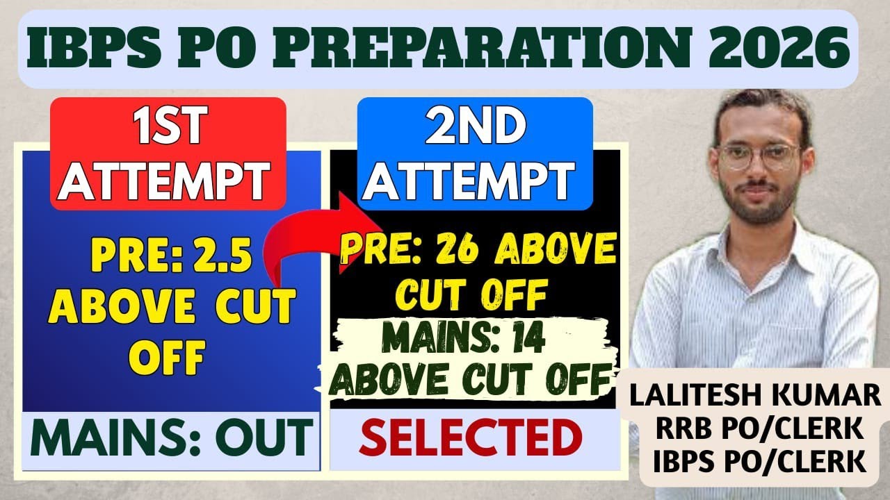 My Proven Strategy To Crack IBPS PO 2026 in 1st Attempt ✅