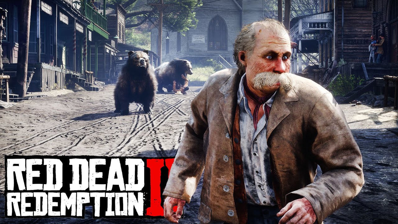 Could You Survive The Bearpocalypse? 1,000 Bears Invade Red Dead Redemption 2 [RDR2 PC Mods]