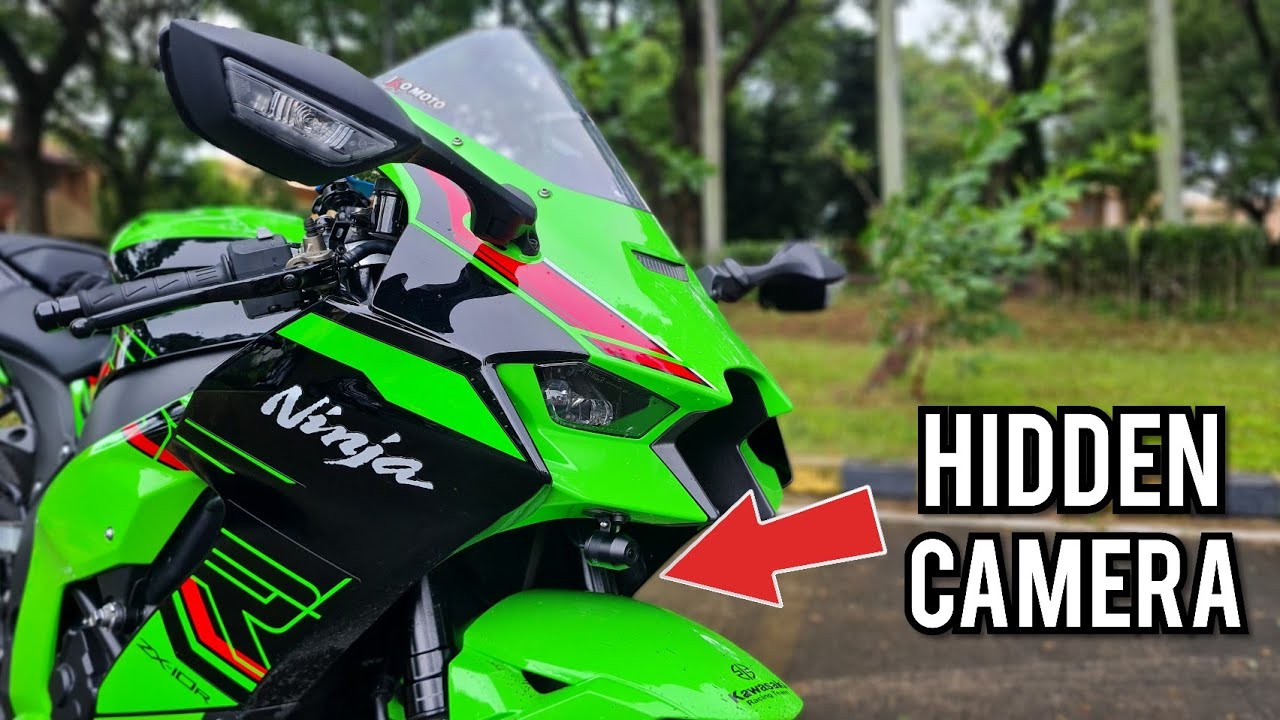 Naglagay Ako ng Dashcam sa ZX10R | Vantrue F1