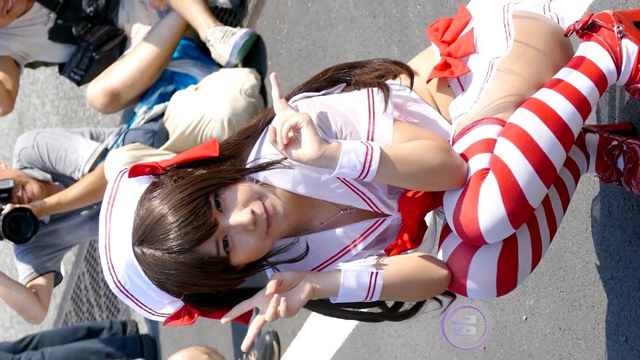 [4k] Shimamura Izuki Idolm@ster Kawaii Cosplay Wonder Festival Japan コミケット コスプレ レイヤー