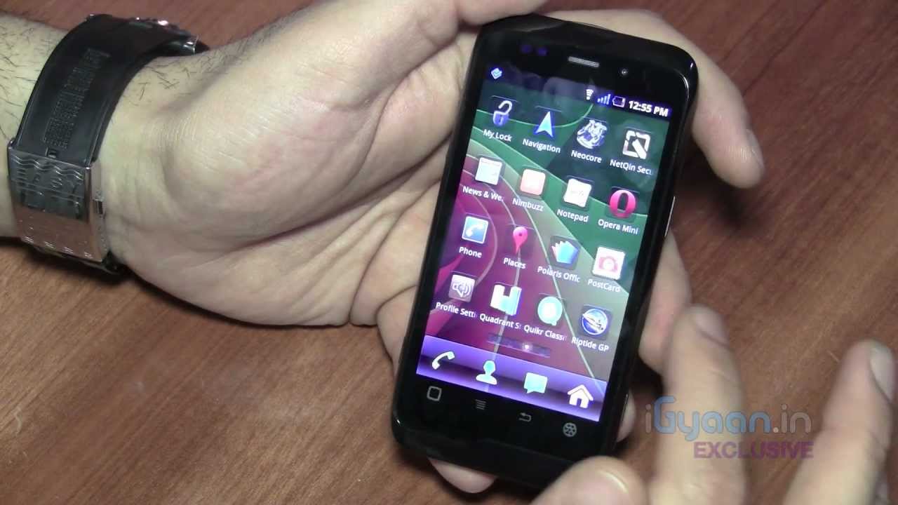 Micromax A85 dual core Superfone Hands on Leaked Part 2 - iGyaan Exclusive