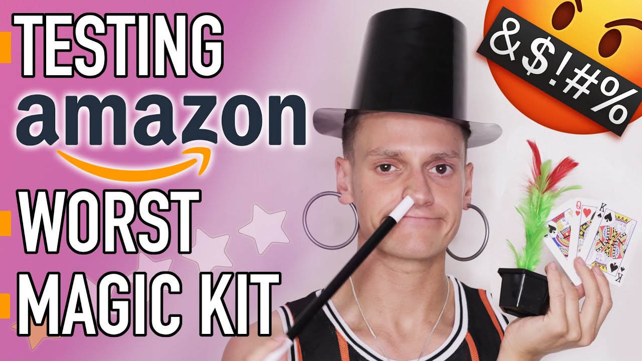 ТЕСТИРОВАНИЕ НАБОРА ДЛЯ ВОЛШЕБСТВА С САМЫМ НИЗКИМ РЕЙТИНГОМ НА Amazon *Пьяный* - Филип Грин