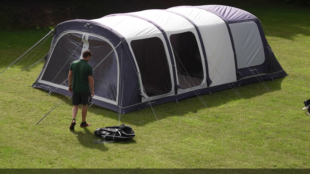 Outdoor Revolution Airedale 6.0S Tent Pitching & Packing Video (Real Time)