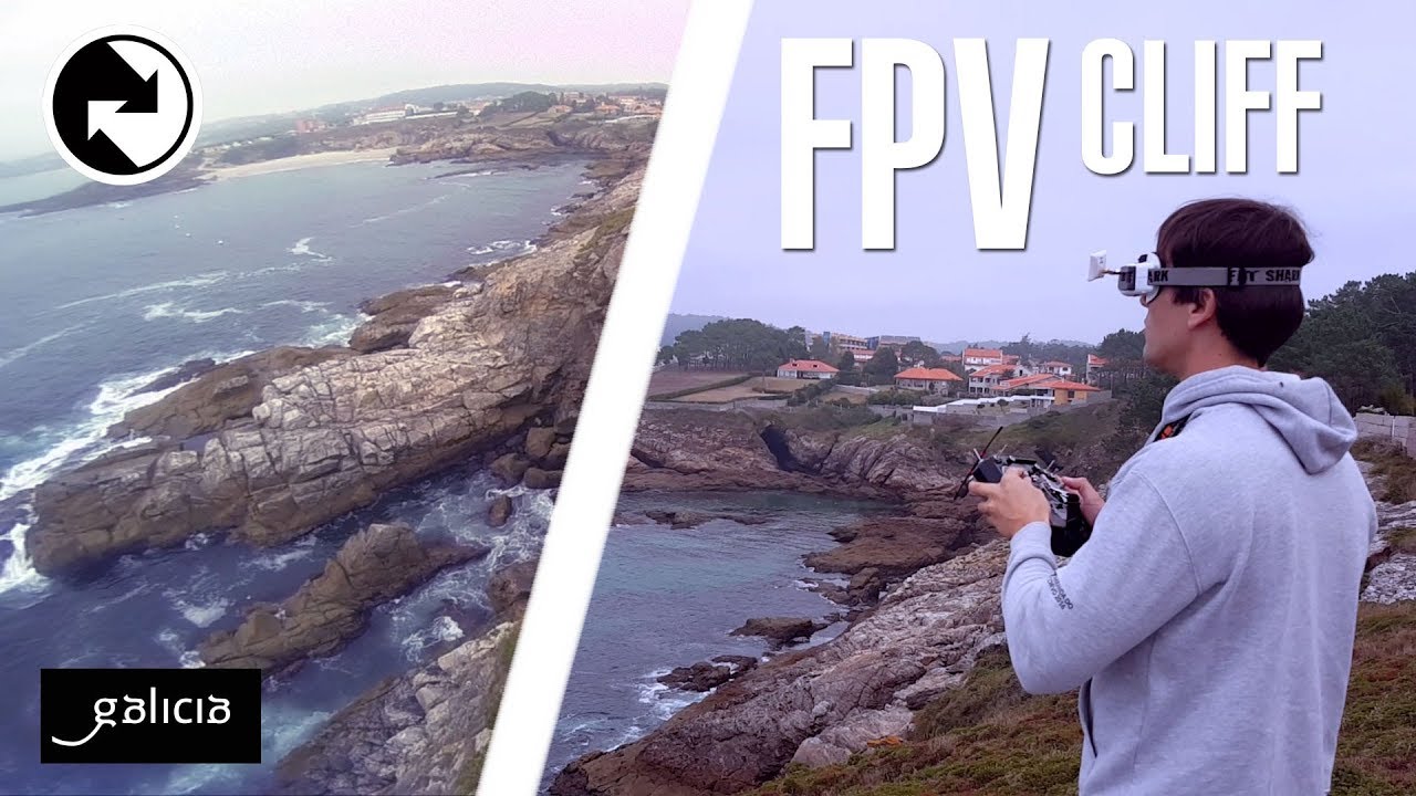 FPV IN THE CLIFF - fpv drone Galicia