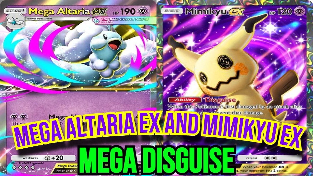 Mega Altaria EX and Mimikyu EX Deck Build! [Pokemon TCG Pokemon]