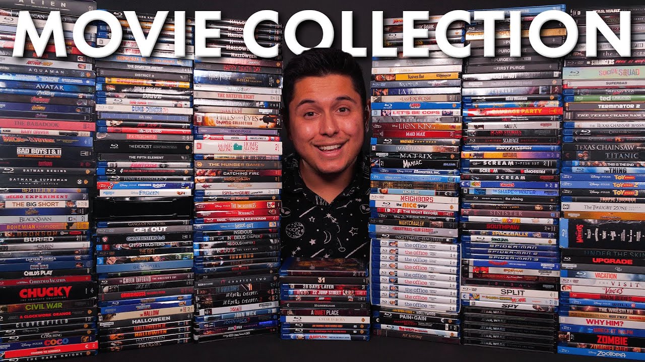 Reviewing EVERY Movie in my Collection | 3+ HOURS | ASMR