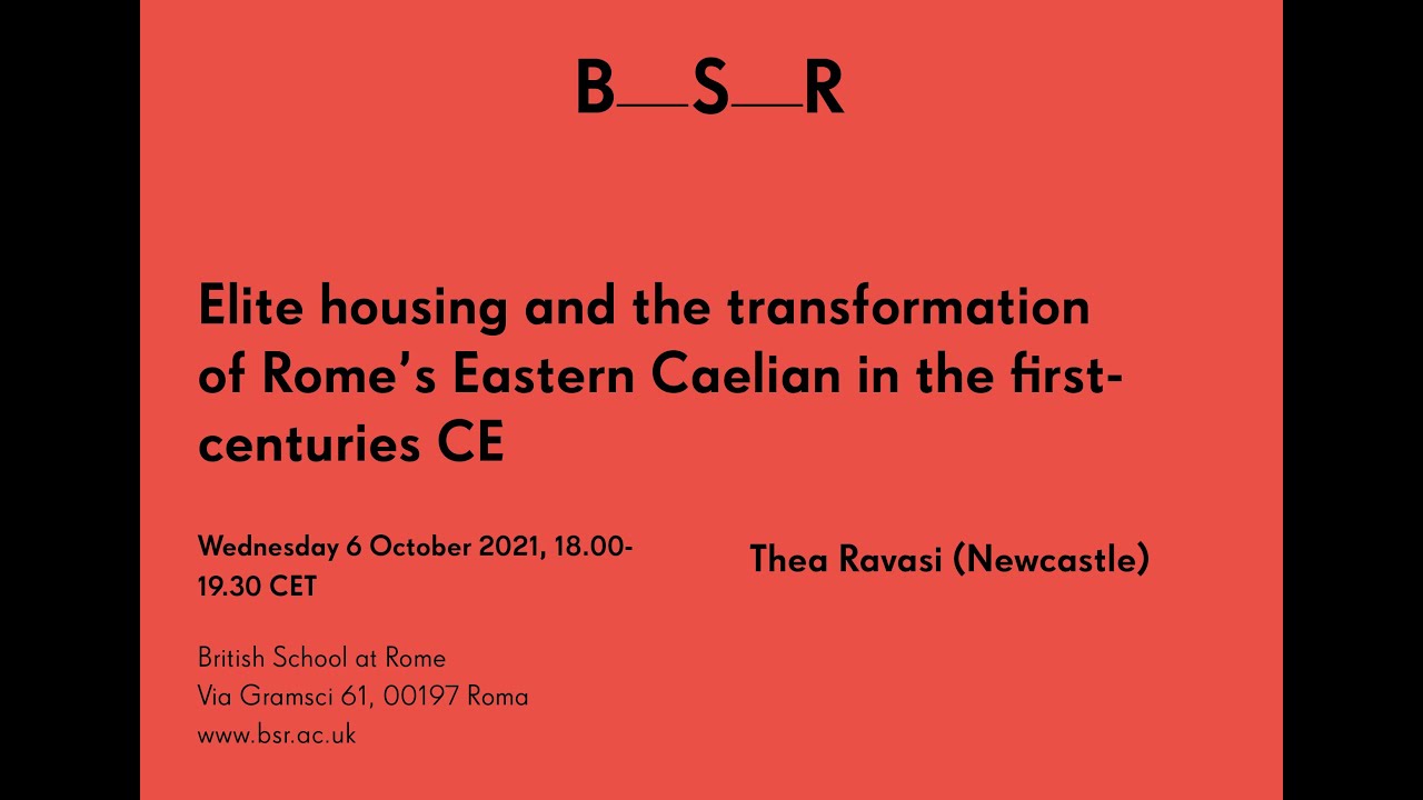 Elite housing and the transformation of Rome's eastern Caelian in the first&ndash;fourth centuries
