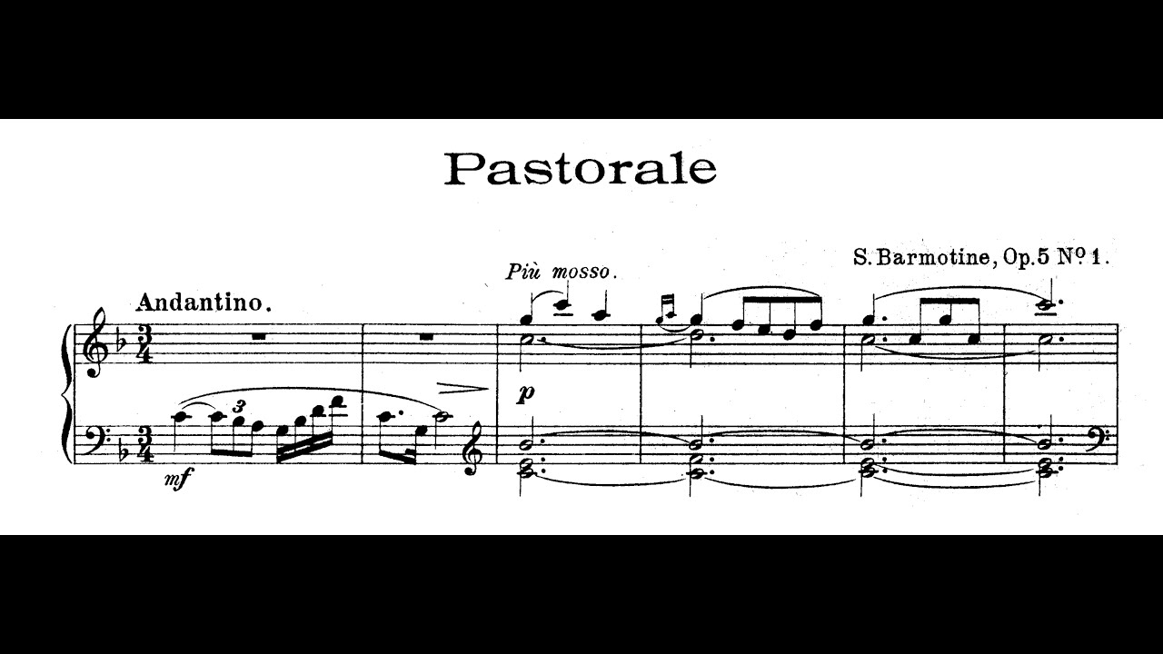 Semyon Barmotin - 6 Morceaux, Op.5 (Williams)
