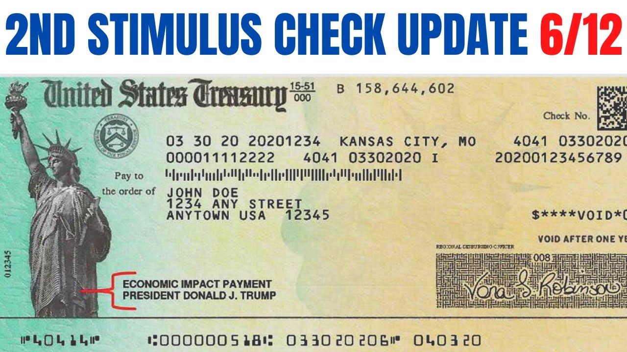Second Stimulus Check Update| Treasury Talks Stimulus Checks