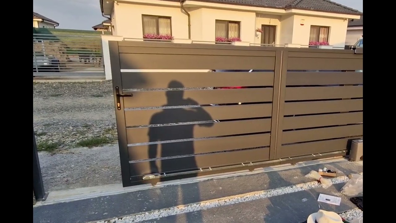 Casanoov Schiebetor aus Aluminium ,Sliding Gate